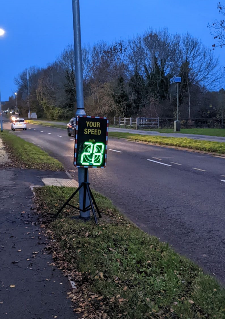 Great Sankey Parish Council buys speed indicator device